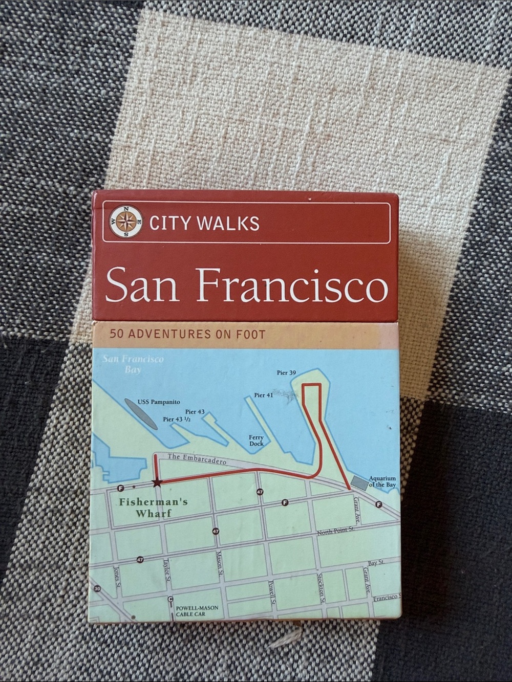 San Francisco Guide - Red and Light Blue